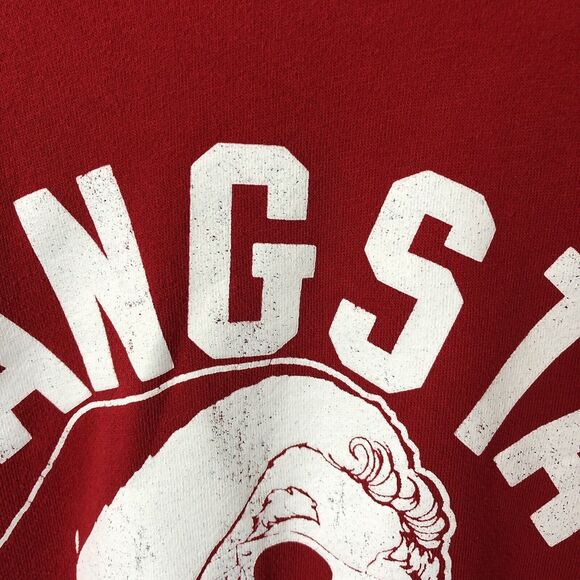 Holiday Time Men's Gangsta Rapper Red Santa Long Sleeve Sweatshirt Size 2XL - Picture 2 of 8